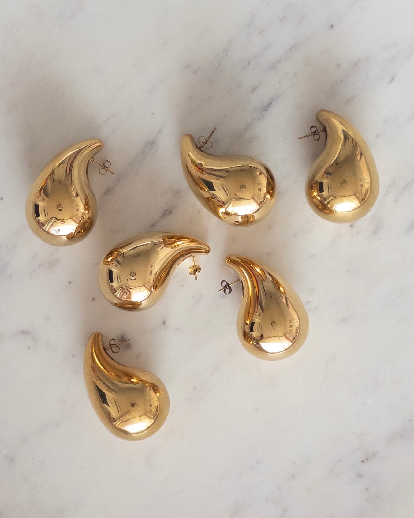 Jumbo Statement Drop Earrings
