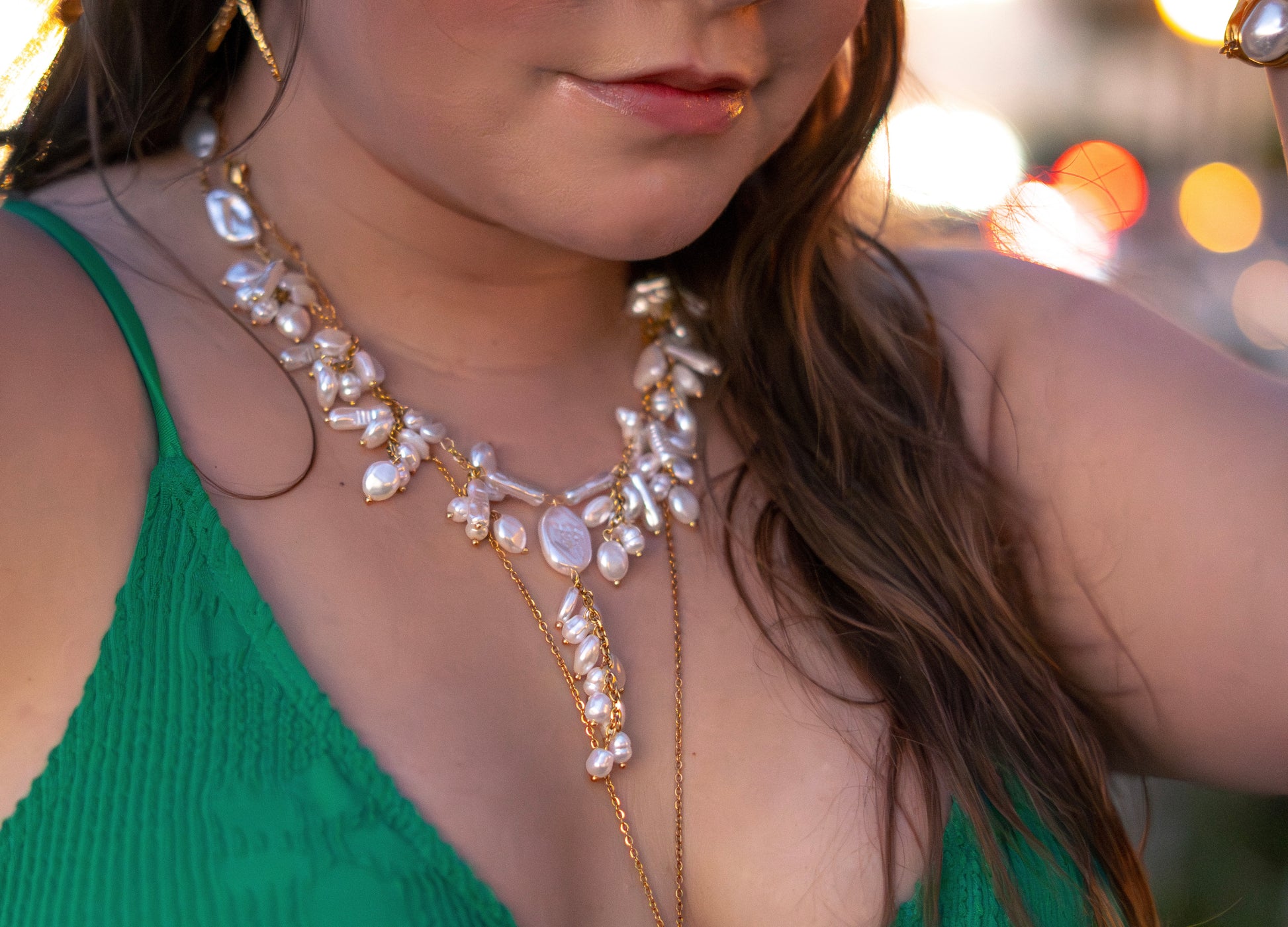 Salitre Lariat Necklace