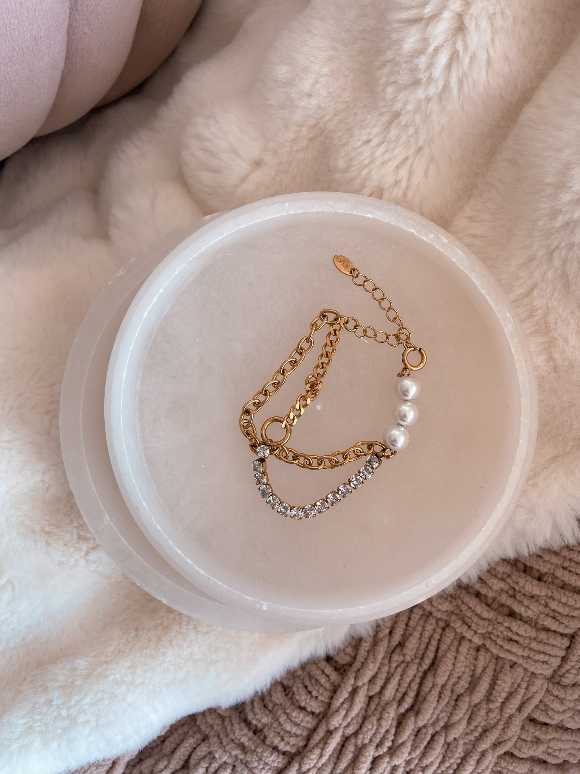Rosé Double Bracelet